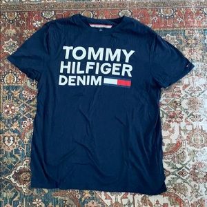 Navy Tommy Hilfiger shirt